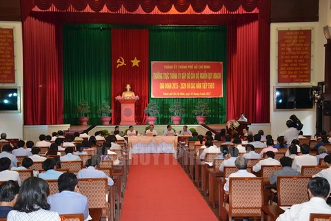 Các đại biểu tham dự buổi gặp gỡ. (Nguồn: hcmcpv.org.vn)