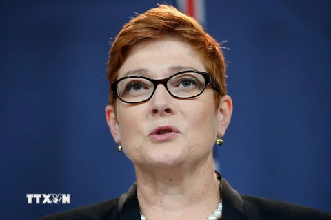 Bộ trưởng Quốc phòng Australia Marise Payne. (Nguồn: EPA/TTXVN)