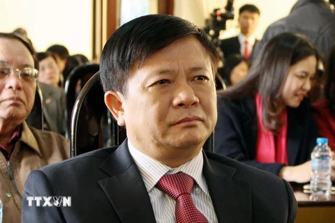 Phó Tổng Giám đốc Thông tấn xã Việt Nam Đinh Đăng Quang. (Ảnh: Tùng Lâm/TTXVN)