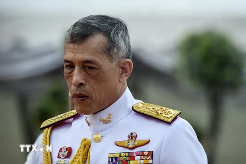 Nhà Vua Maha Vajiralongkon. (Nguồn: AFP/TTXVN)