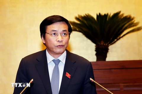 Tổng Thư ký Quốc hội Nguyễn Hạnh Phúc. (Ảnh: Nguyễn Dân/TTXVN)