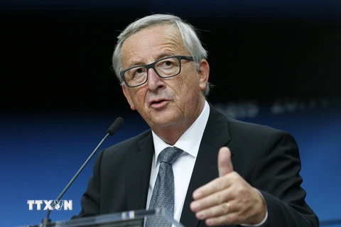 Chủ tịch Ủy ban châu Âu Jean-Claude Juncker. (Nguồn: THX/TTXVN)