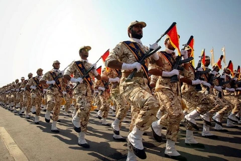 Lực lượng Vệ binh Cách mạng Hồi giáo Iran. (Nguồn: straitstimes.com)