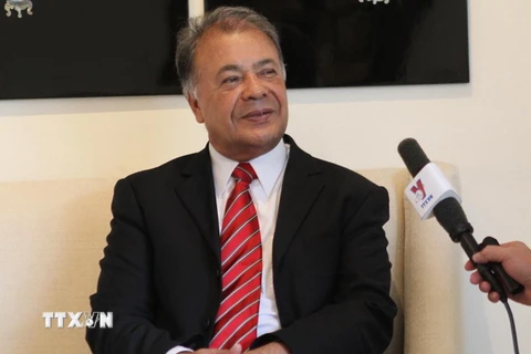 Tổng Bí thư đảng Lao động Mexico Alberto Anaya Gutiérez. (Ảnh: Việt Hòa/TTXVN)