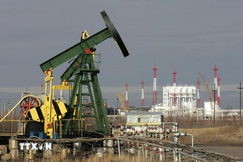 Giếng dầu Yukos ở thị trấn Nefteyugansk. (Nguồn: AFP/TTXVN)