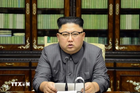 Nhà lãnh đạo Kim Jong-un. (Nguồn: YONHAP/TTXVN)