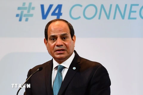 Tổng thống Ai Cập Abdel Fattah El-Sisi. (Nguồn: AFP/TTXVN)