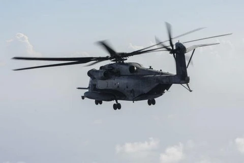 Máy bay trực thăng vận chuyển CH-43E. (Nguồn: military.com)