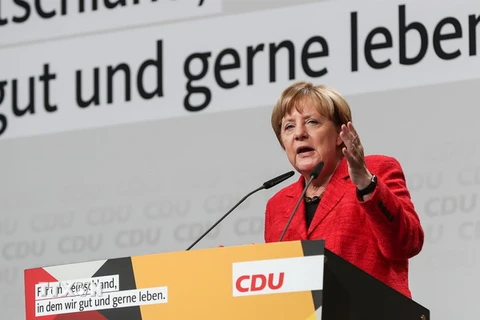 Thủ tướngĐức Angela Merkel. (Nguồn: THX/TTXVN)