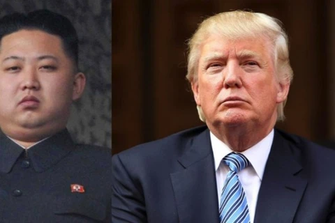 Tổng thống Mỹ Donald Trump và nhà lãnh đạo Triều Tiên Kim Jong-un. (Nguồn: fpif.org)
