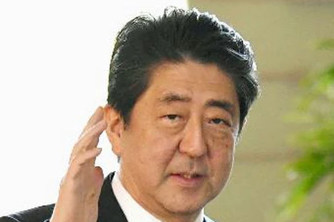 Đương kim Thủ tướng Nhật Bản Shinzo Abe, (Nguồn: Kyodo/TTXVN)