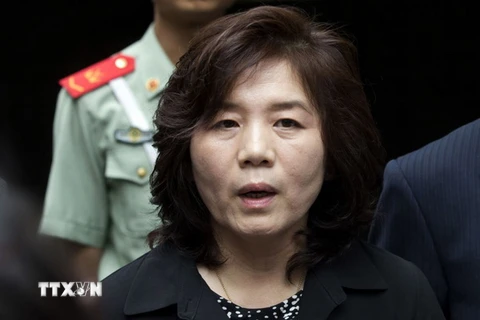 Bà Choe Son-hui. (Nguồn: AP/TTXVN)