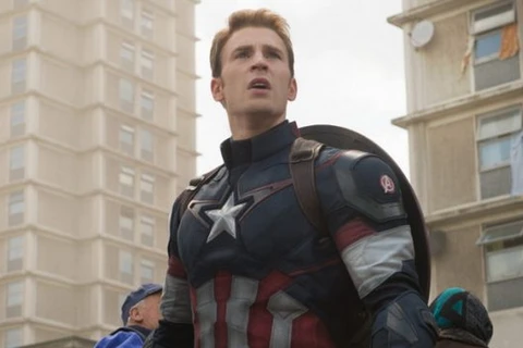 Chris Evans trong vai Captain America. (Nguồn: insidethemagic.net)