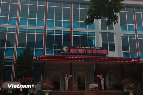 Trụ sở Bệnh viện Y học cổ truyền tỉnh Yên Bái. (Ảnh: Tuấn Anh/Vietnam+)