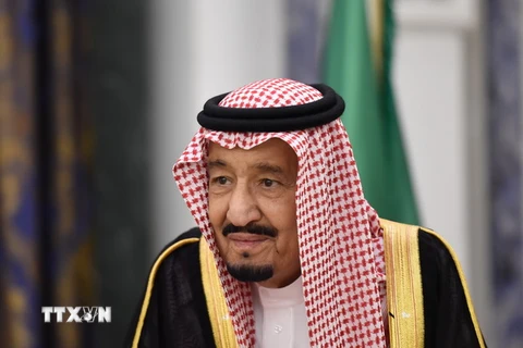 Quốc vương Saudi Arabia Salman tại Riyadh. (Nguồn: AFP/TTXVN)