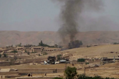 Một vụ không kích ở Afghanistan. (Nguồn: AFP)