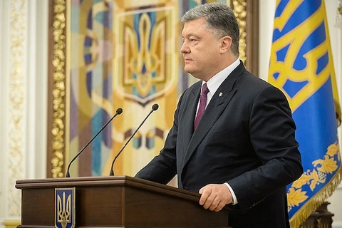 Tổng thống Ukraine Petro Poroshenko. (Nguồn: TASS)