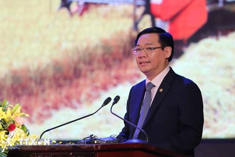 Phó Thủ tướng Vương Đình Huệ. (Ảnh: Dương Giang/TTXVN)