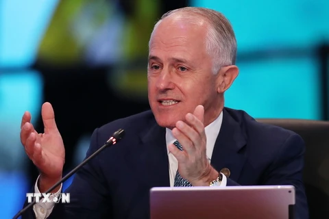 Thủ tướng Australia Malcolm Turnbull. (Nguồn: AFP/TTXVN)