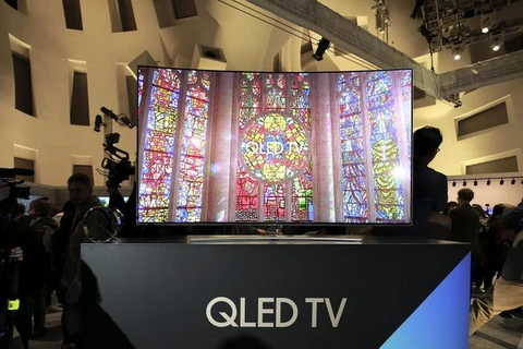 Chiếc TV QLED của Samsung. (Nguồn: displaylag.com)