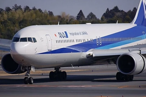 Một chiếc Boeing 767 của hãng ANA. (Nguồn: arabnews.com)