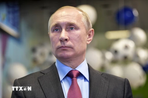 Tổng thống Nga Vladimir Putin. (Nguồn: EPA/TTXVN)