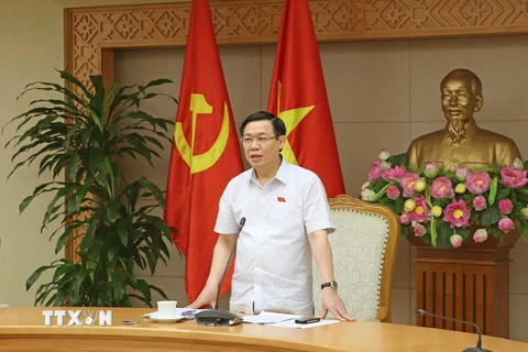 Phó Thủ tướng Vương Đình Huệ. (Ảnh: Doãn Tấn/TTXVN)