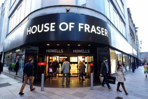 Cửa hàng của House of Fraser ở Cardiff. (Nguồn: walesonline.co.uk)