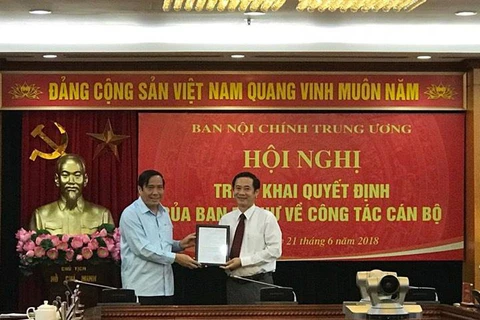 Ông Nguyễn Thái Học giữ chức Phó Trưởng Ban Nội chính Trung ương 