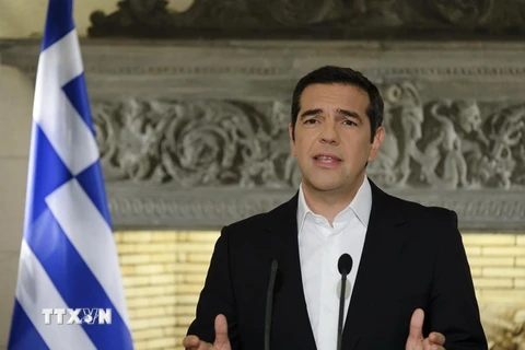 Thủ tướng Hy Lạp Alexis Tsipras. (Nguồn: THX/TTXVN)