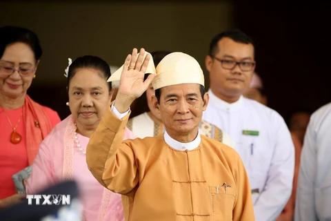 Tổng thống Myanmar U Win Myint. (Nguồn: THX/TTXVN) 