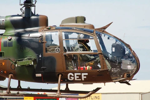 Trực thăng Gazelle của quân đội Pháp. (Nguồn: sputniknews.com)