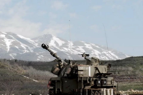 Vũ khí hạng nặng của Iran tại Cao nguyên Golan. (Nguồn: israeltoday.co.il)