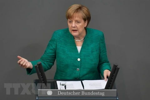 Thủ tướng Đức Angela Merkel. (Nguồn: AFP/TTXVN)