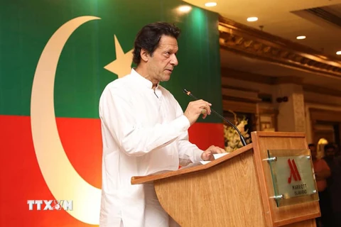 Tân Thủ tướng Pakistan Imran Khan. (Ảnh: TTXVN phát)