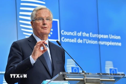 Trưởng đoàn đàm phán Brexit của EU Michel Barnier. (Nguồn: AFP/TTXVN)