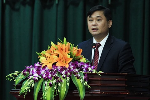 Tân Chủ tịch UBND tỉnh Thái Thanh Quý. (Nguồn: nghean.gov.vn)