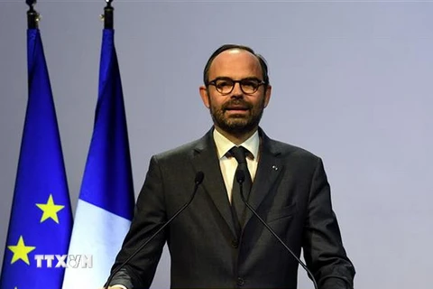 Thủ tướng Pháp Édouard Philippe. (Nguồn: AFP/TTXVN)