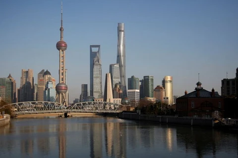 Khu trung tâm tài chính Phố Đông ở Thượng Hải, Trung Quốc. (Nguồn: Reuters)