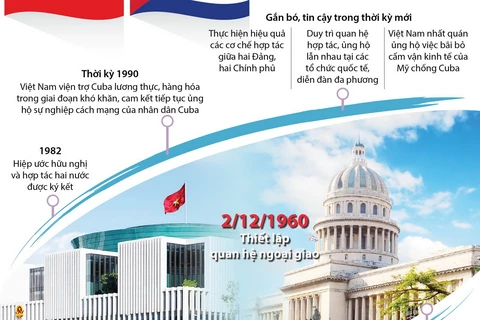 Không ngừng phát triển quan hệ hữu nghị truyền thống Việt Nam-Cuba