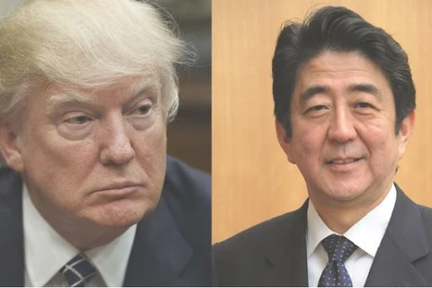 Lãnh đạo Mỹ-Nhật Bản điện đàm về thương mại và Triều Tiên