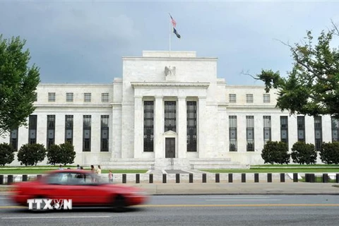 Trụ sở Ngân hàng dự trữ liên bang Mỹ (Fed) tại Washington DC. (Nguồn: AFP/TTXVN)