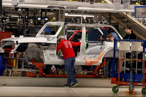 Nhà máy lắp ráp xe của Fiat Chrysler tại Ohio. (Nguồn: Reuters)