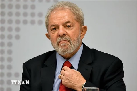 Cựu Tổng thống Brazil Lula da Silva. (Nguồn: AFP/TTXVN)