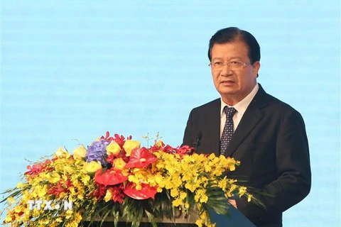 Phó Thủ tướng Chính phủ Trịnh Đình Dũng. (Ảnh: Vũ Sinh/TTXVN)