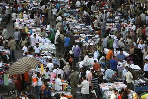 Một khu chợ tại thủ thủ đô Cairo, Ai Cập. (Nguồn: Reuters)