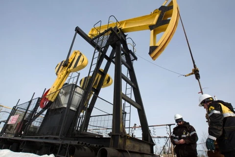 Một mỏ khai thác dầu của Rosneft. (Nguồn: Bloomberg)