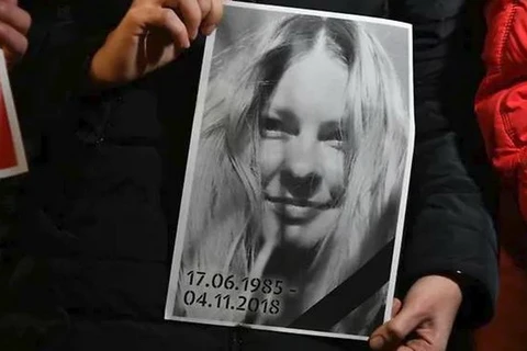 Nhà hoạt động chống tham nhũng Kateryna Gandzyuk. (Nguồn: AFP)