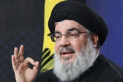 Thủ lĩnh phong trào Hezbollah Sayyed Hassan Nasrallah. (Nguồn: presstv.com)