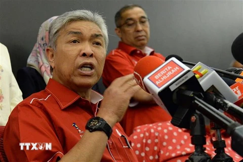 Cựu Phó Thủ tướng Malaysia Ahmad Zahid Hamidi. (Nguồn: AFP/TTXVN)